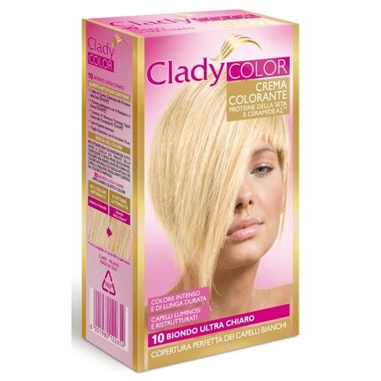 

Clady Краска для волос Colorante Cap10 Biondo Ultra Chiaro