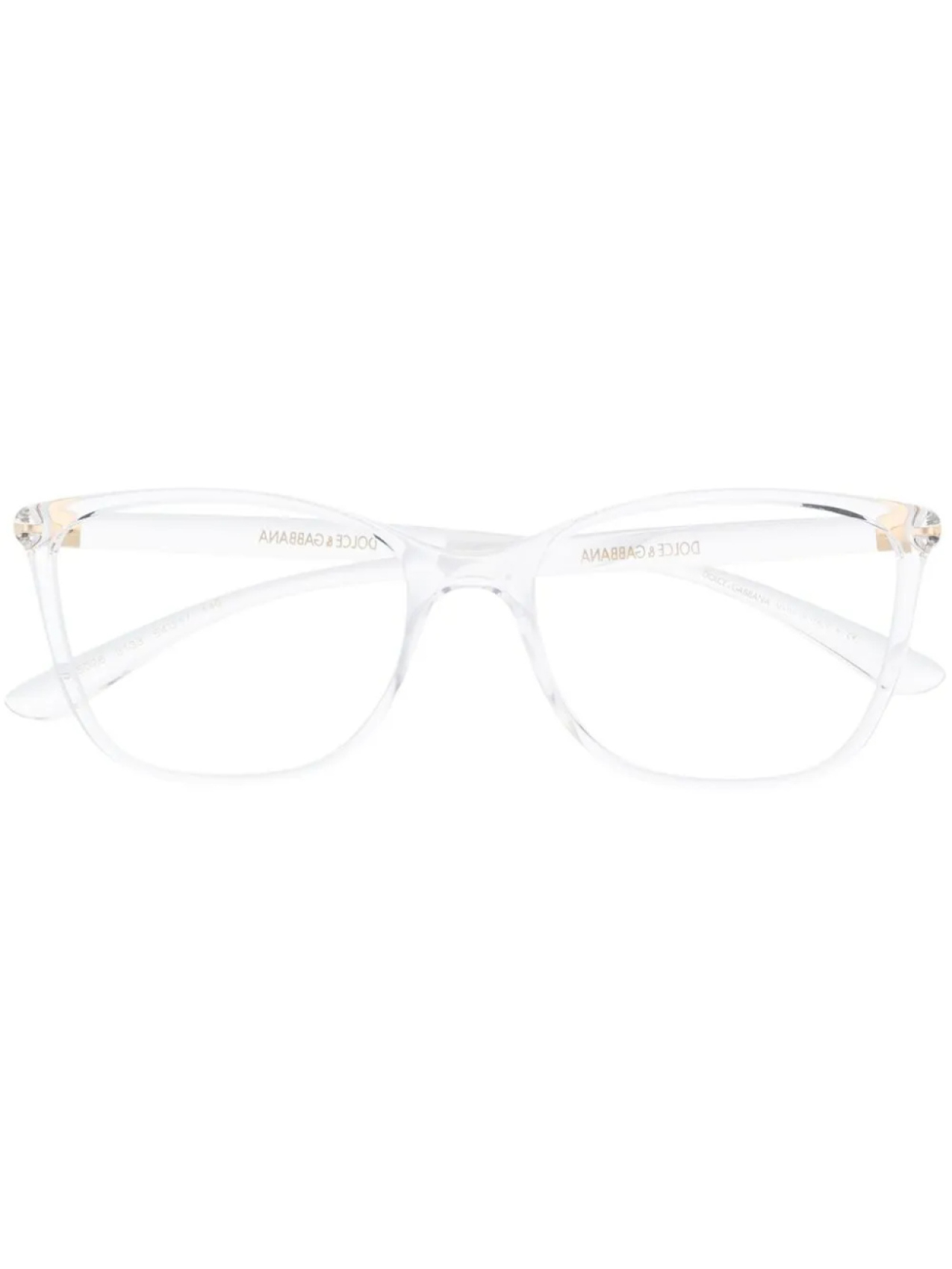 

Dolce & Gabbana Eyewear очки в квадратной оправе, белый