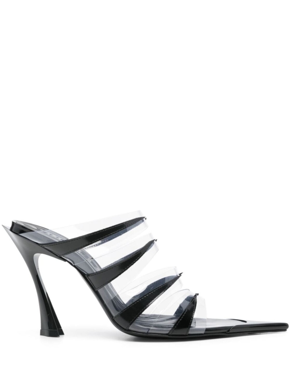 

Сандалии Fang 95 мм Mugler, белый