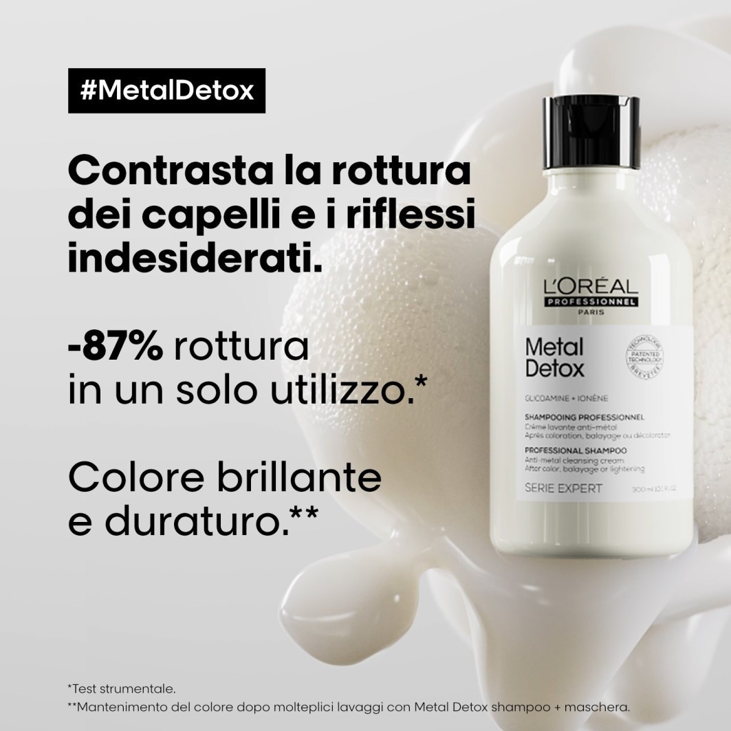Шампунь serie expert metal dx L Oreal Professionnel Paris, объем 300 мл — фото 3