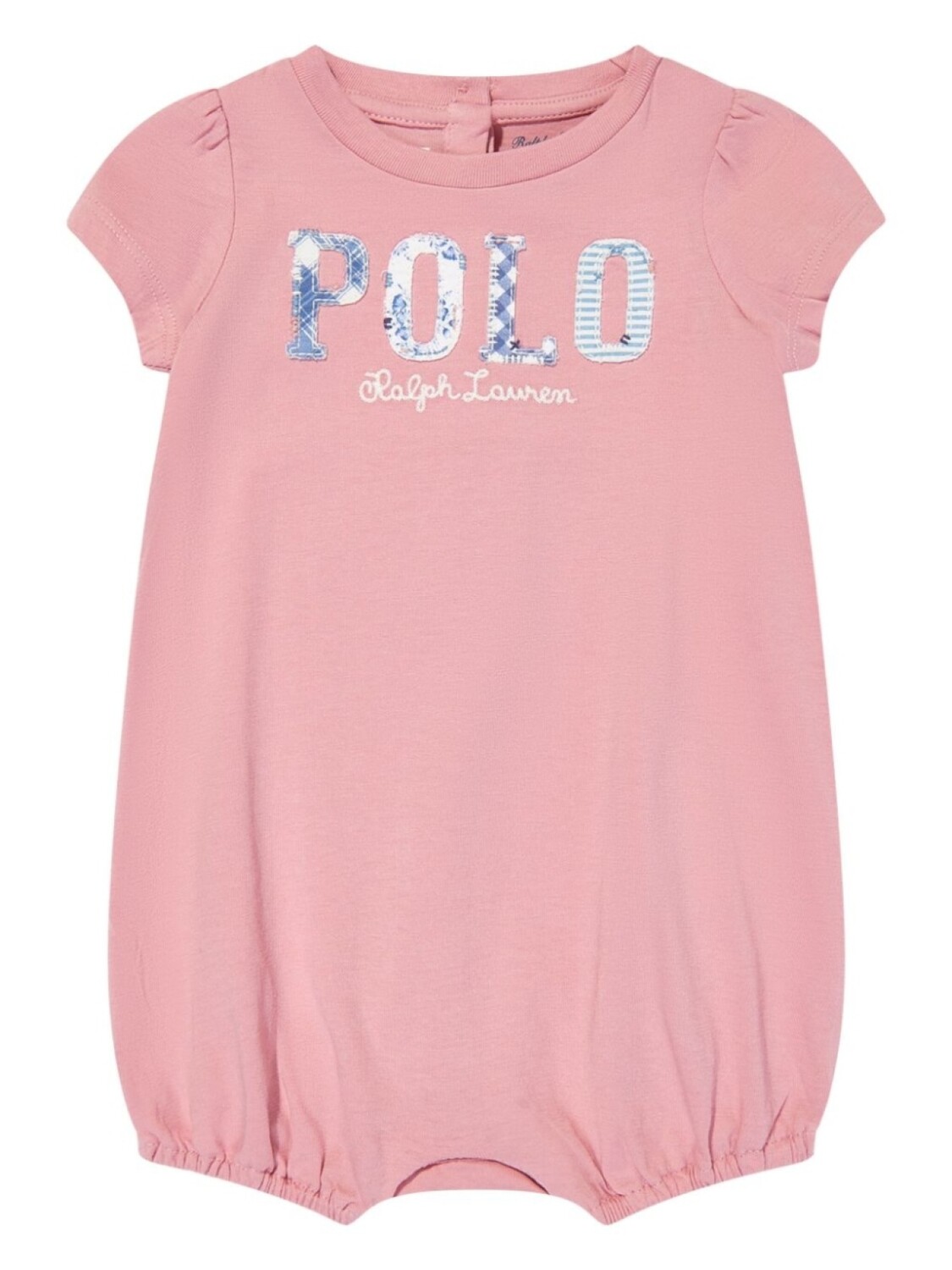 

Боди с нашивкой-логотипом Ralph Lauren Kids, розовый