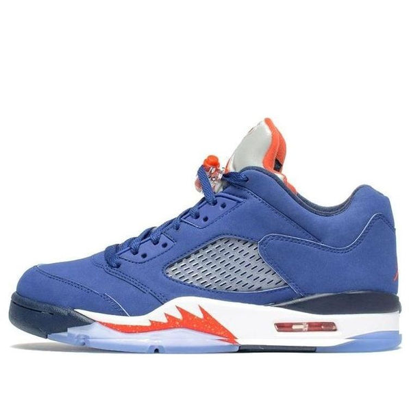 

Кроссовки 5 retro low 'knicks' Air Jordan, синий