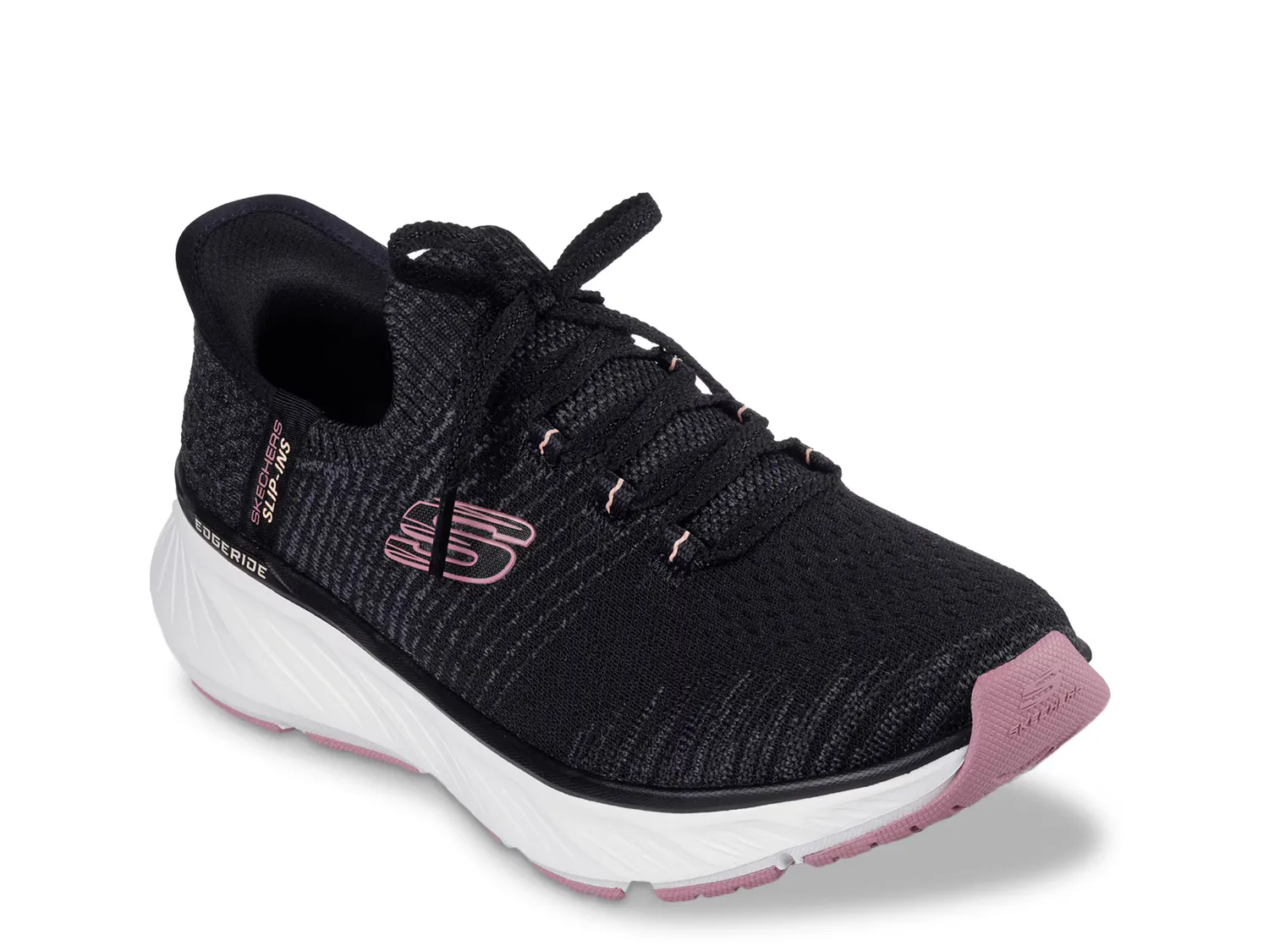 

Кроссовки Hands Free Slip-ins Edgeride Impression Sneaker Skechers, черный/розовый