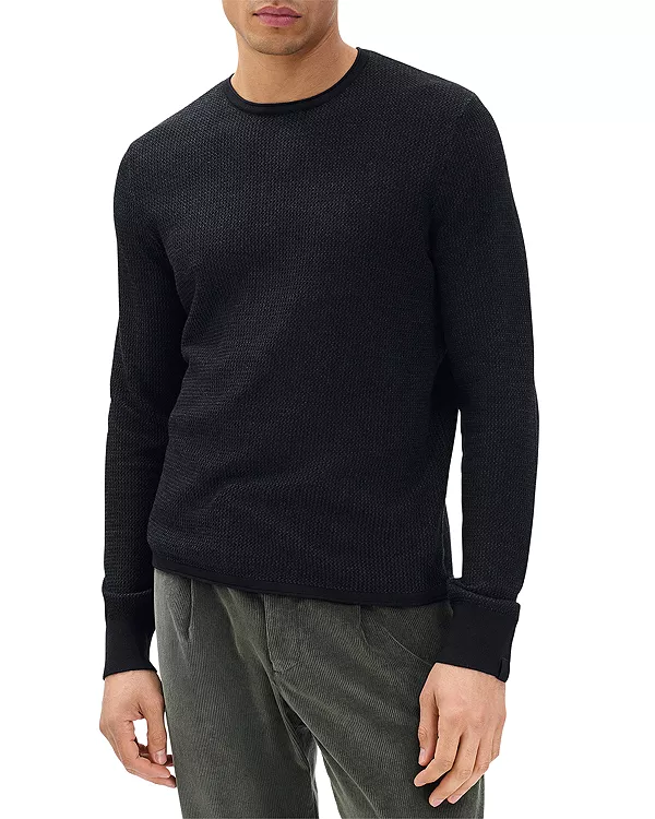 

Свитер Gregory из смеси мериносовой шерсти Rag & Bone, черный