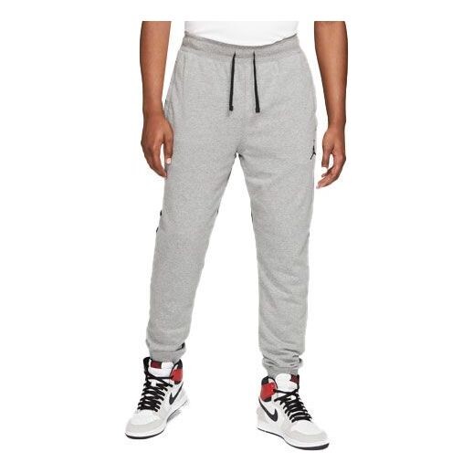 

Спортивные штаны Men's Air Jordan Dri-Fit Logo Contrasting Colors Knit Sports Pants/Trousers/Joggers Gray, серый