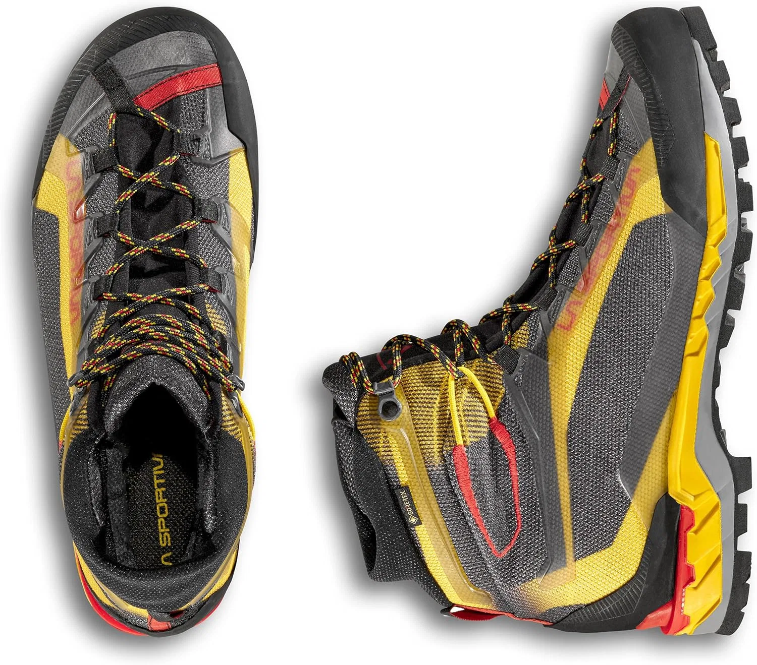 Горные туфли LA SPORTIVA Trango Tech GTX, Black Yellow — фото 3