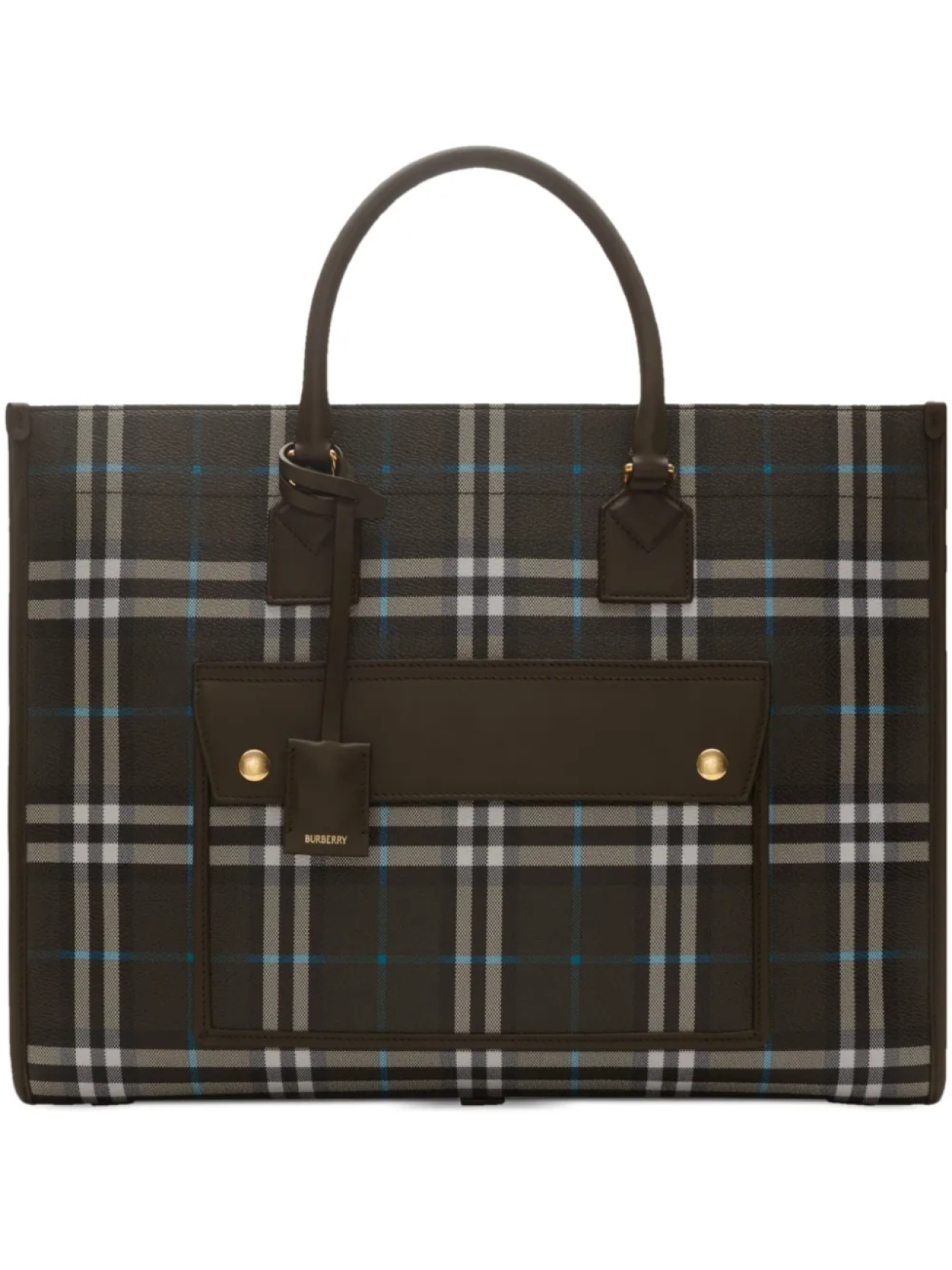 

Burberry сумка-тоут Freya, коричневый