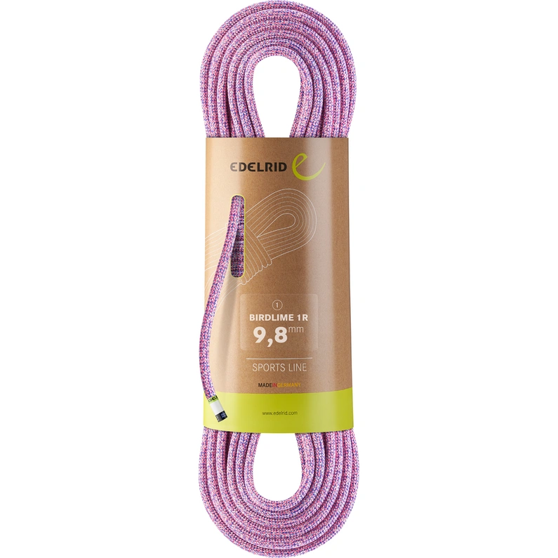 

Веревка для скалолазания Birdlime 1r 9.8 Edelrid, pink-royal