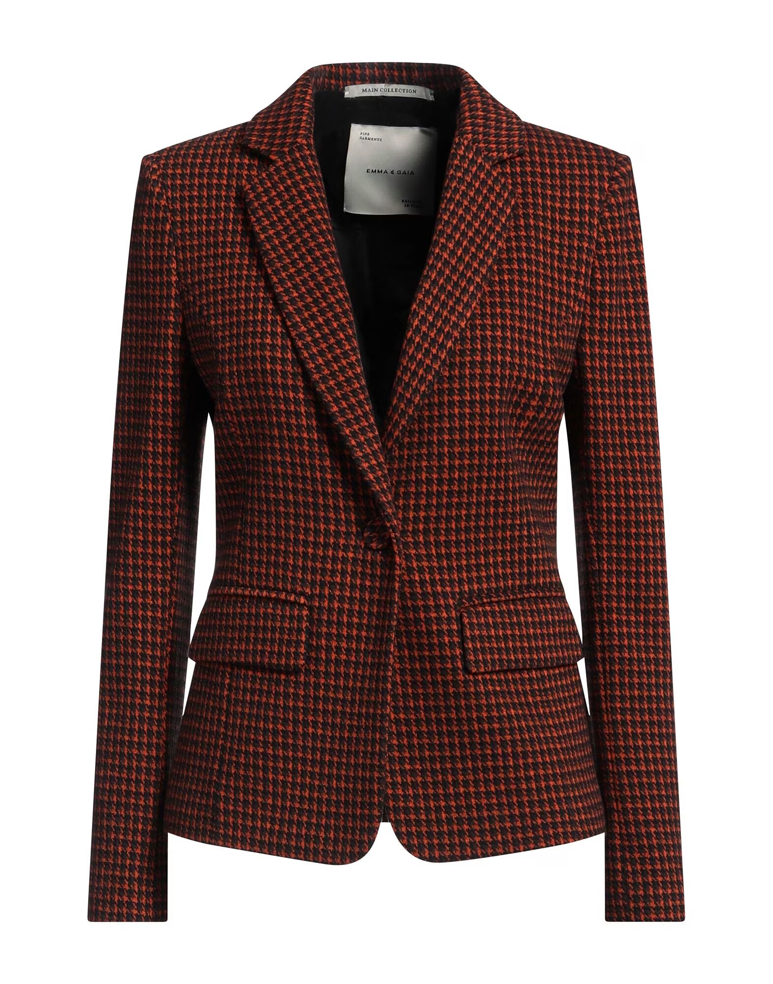 

Блейзер Emma & Gaia, кирпичный