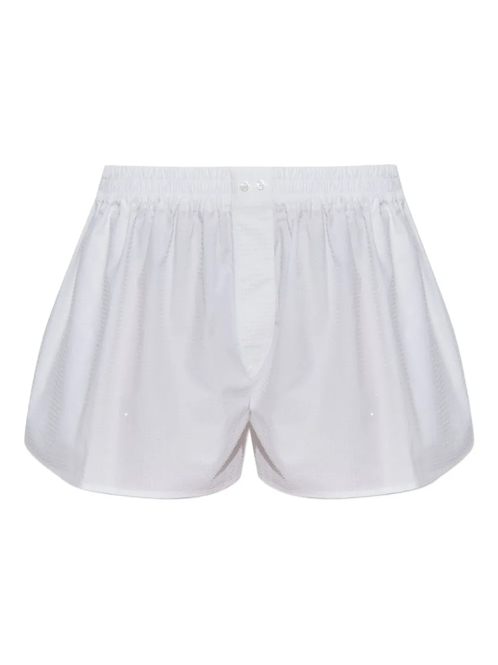 

Шорты с кристаллами Alexander Wang, белый