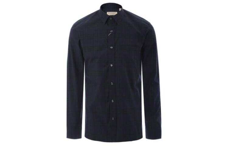 

Рубашка мужская чернильно-синяя Burberry, синий