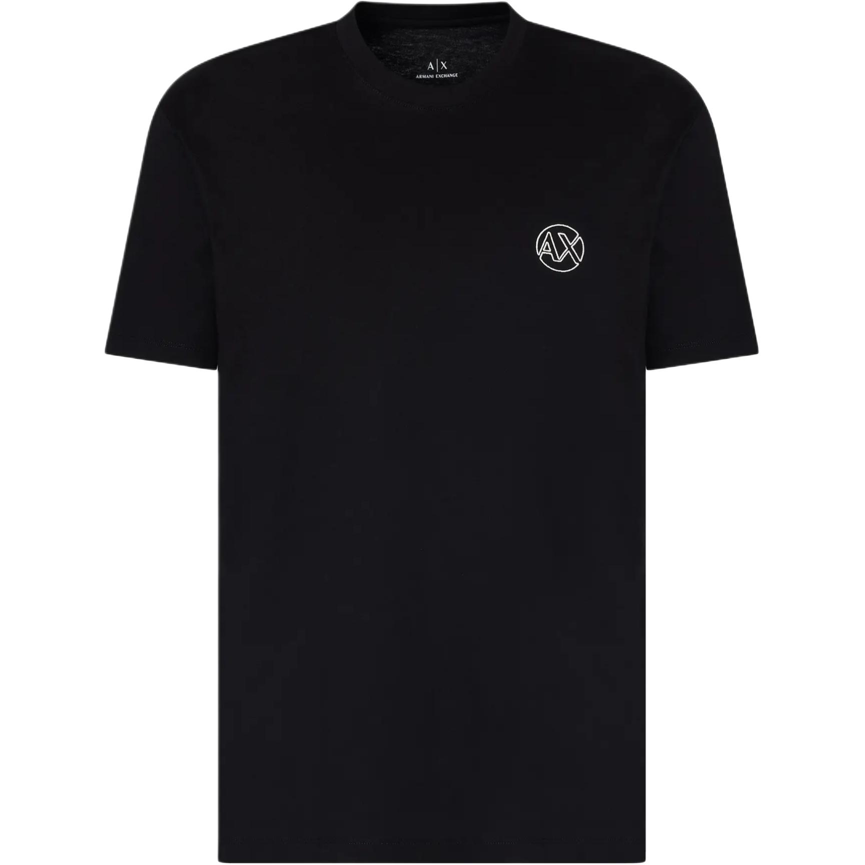 

ARMANI EXCHANGE Футболка AE мужская черная, Черный, ARMANI EXCHANGE Футболка AE мужская черная