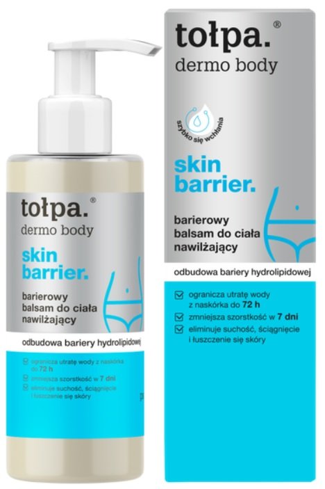 

TOŁPA Dermo Body Skin Barrier Увлажняющий барьерный бальзам для тела - восстановление гидролипидного барьера 250 мл