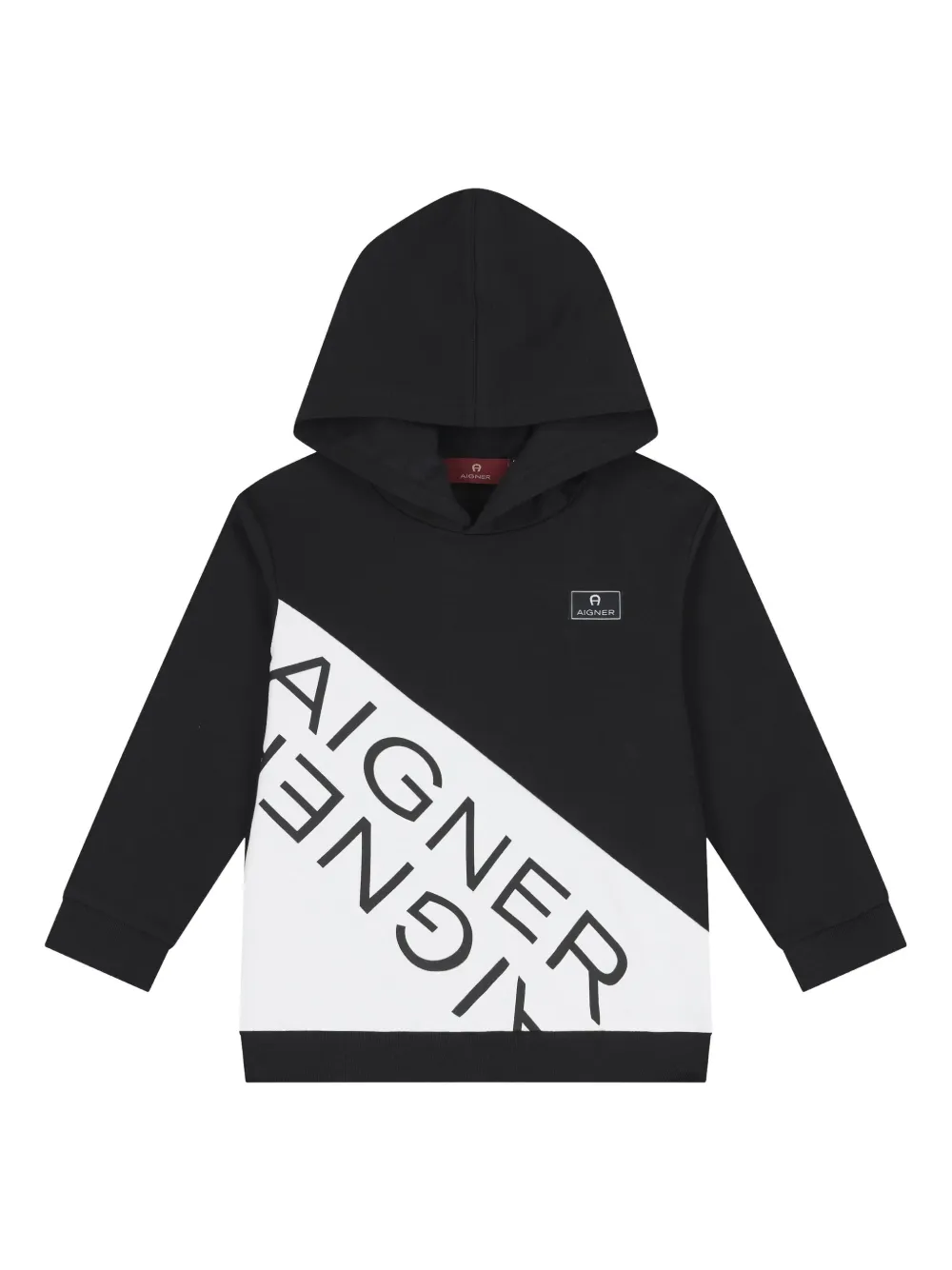 Толстовка с логотипом Aigner Kids, черный — фото 4
