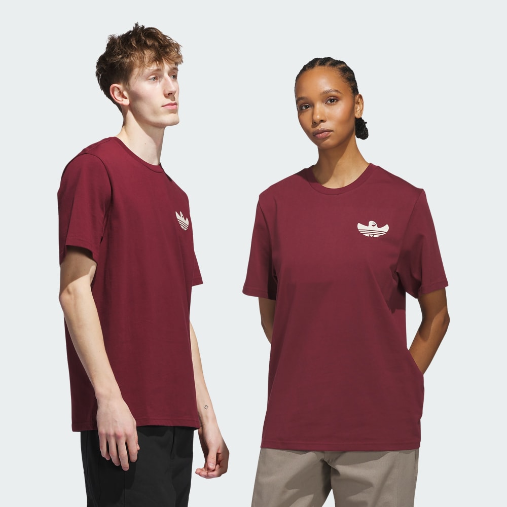 

Футболка Adidas Shmoofoil Gonz Speedy Tee, цвет Shadow Red/Alumina