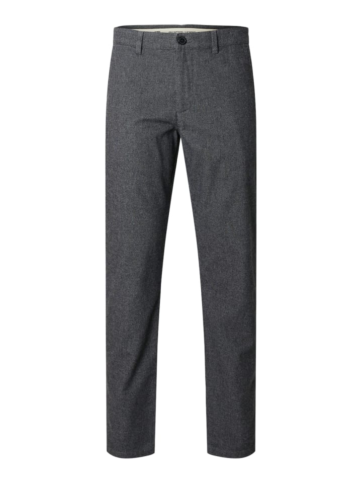 

Тканевые брюки SELECTED HOMME, серый