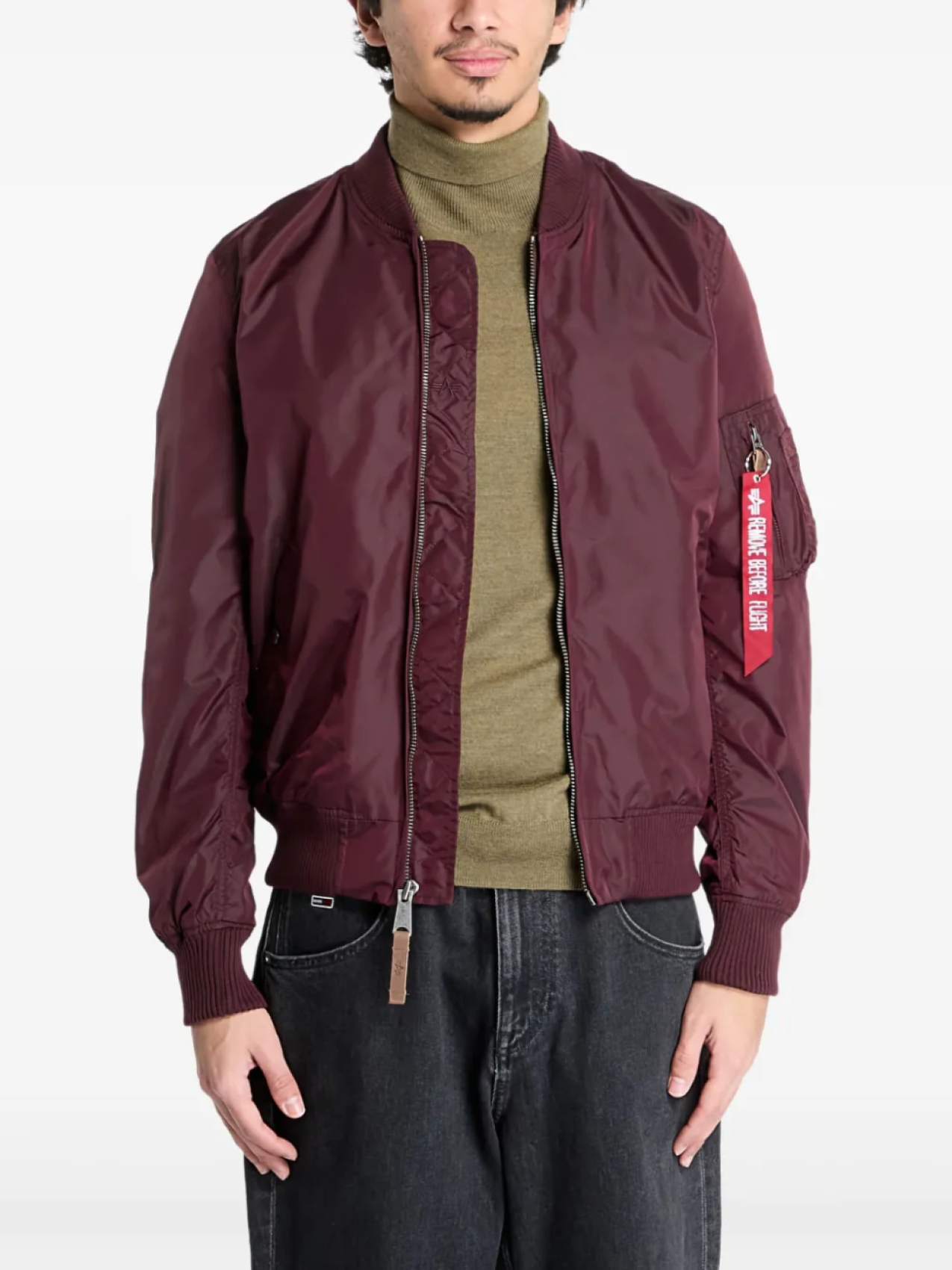 

Alpha Industries куртка MA-1 TT, красный