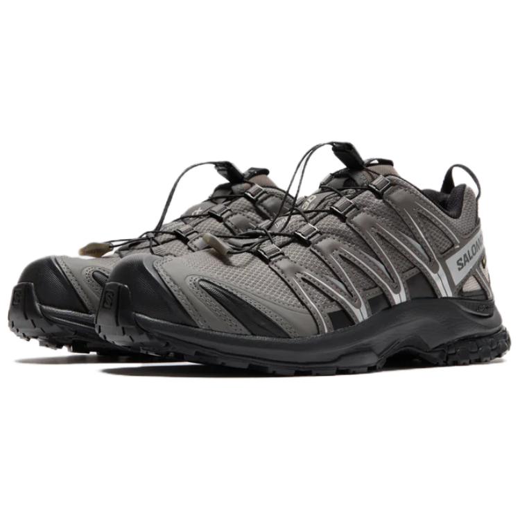 SALOMON Кроссовки Xa Pro 3D Gore Tex Pewter Silver Cloud в серо-черном цвете, цвет Gray Black — фото 4