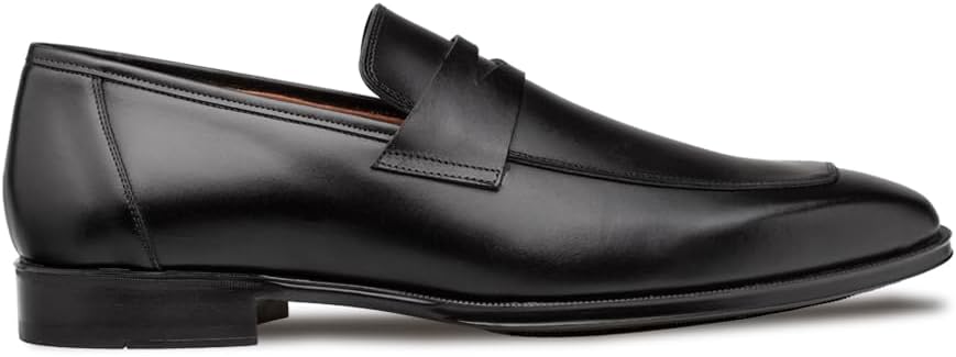 

Мужские лоферы Mezlan Avenue с отделкой под полировку - телячья кожа, резиновая подошва, стелька с эффектом памяти - ручная работа в Испании, черный