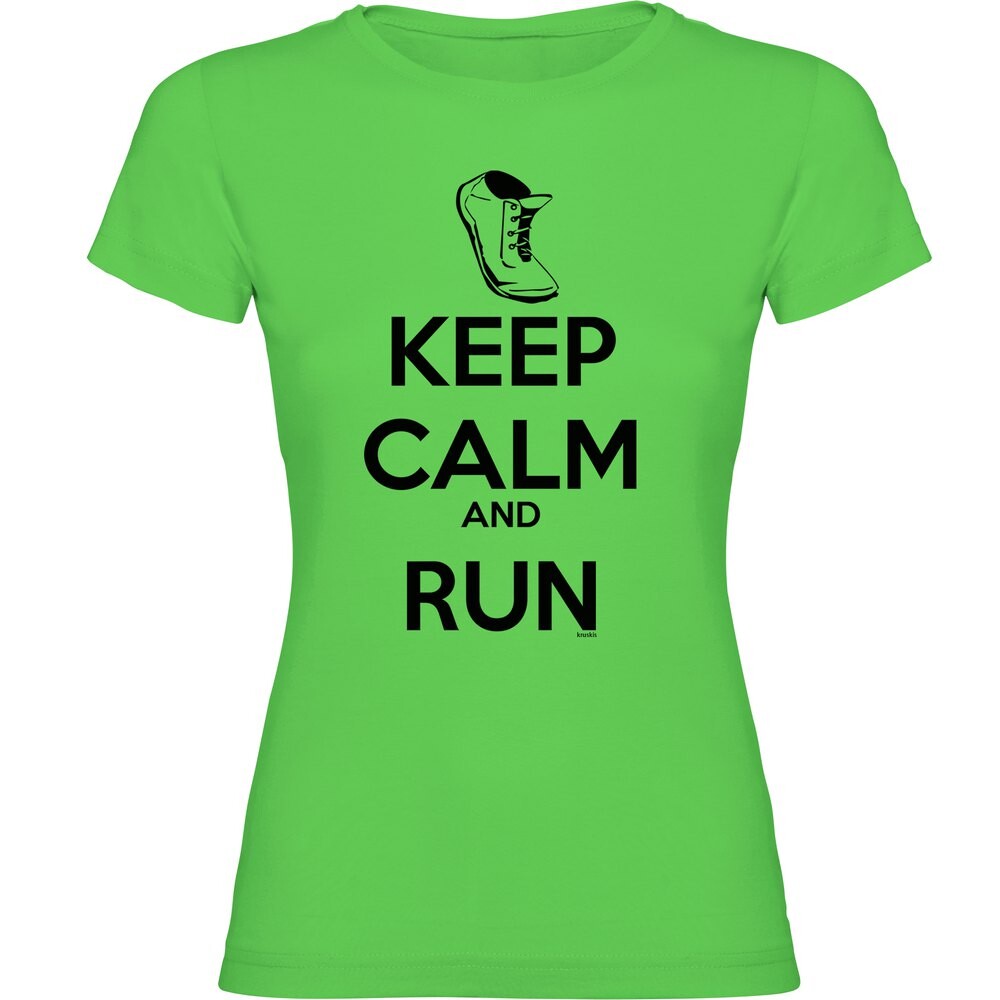 

Футболка Kruskis Keep Calm And Run, зеленый