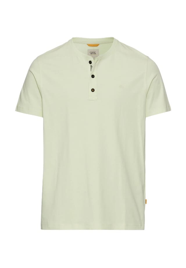 

Футболка с воротником-хенли Camel Active, цвет 70 pale mint