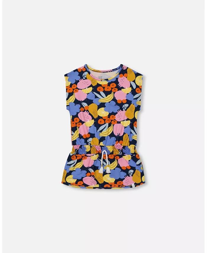 

Топ-туника Big Girls Printed Multicolor Deux par Deux, мультиколор