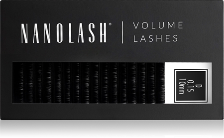 

Накладные ресницы Nanolash Volume Lashes, 0.15 D 10mm 1 szt.
