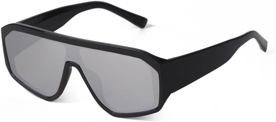 

Большие солнцезащитные очки для мужчин, солнцезащитные очки с плоской верхней частью, прямоугольные солнцезащитные очки для женщин, защита от ультрафиолета UV400 generic, C5