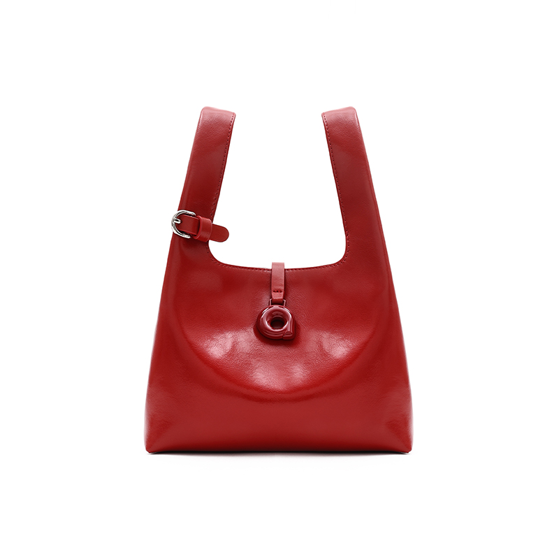 

Кожаная сумка через плечо Cow Leather, женская MUVA, праздничный красный