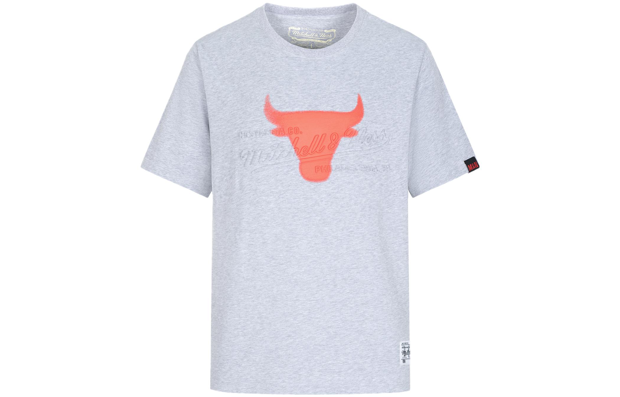 

Футболка Mitchell & Ness унисекс серая Mitchell Ness
