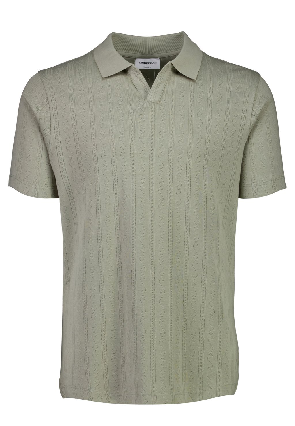 

Базовая футболка V-NECK POLO Lindbergh, серый