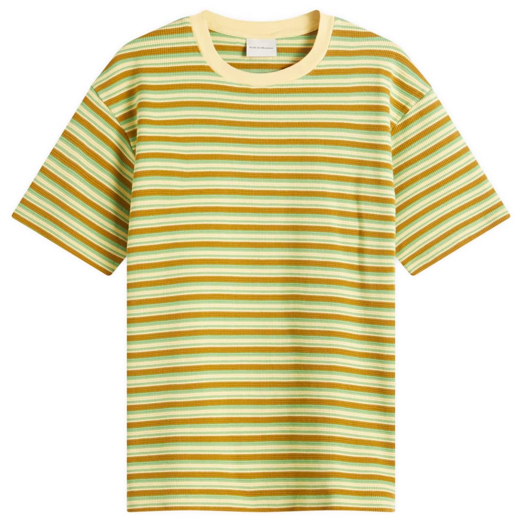 

Полосатая футболка Drôle De Monsieur, цвет mustard