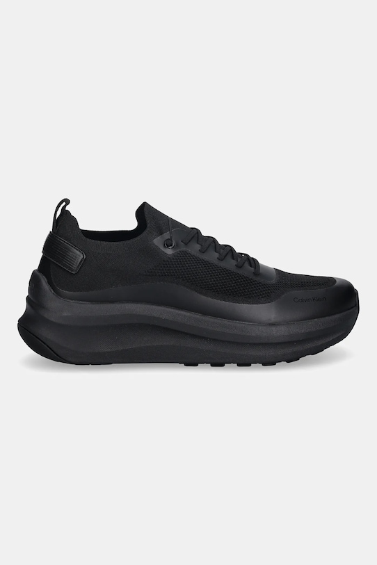 Кроссовки CHUNKY RUNNER LACE UP SOCK KNIT Calvin Klein, черный — фото 2