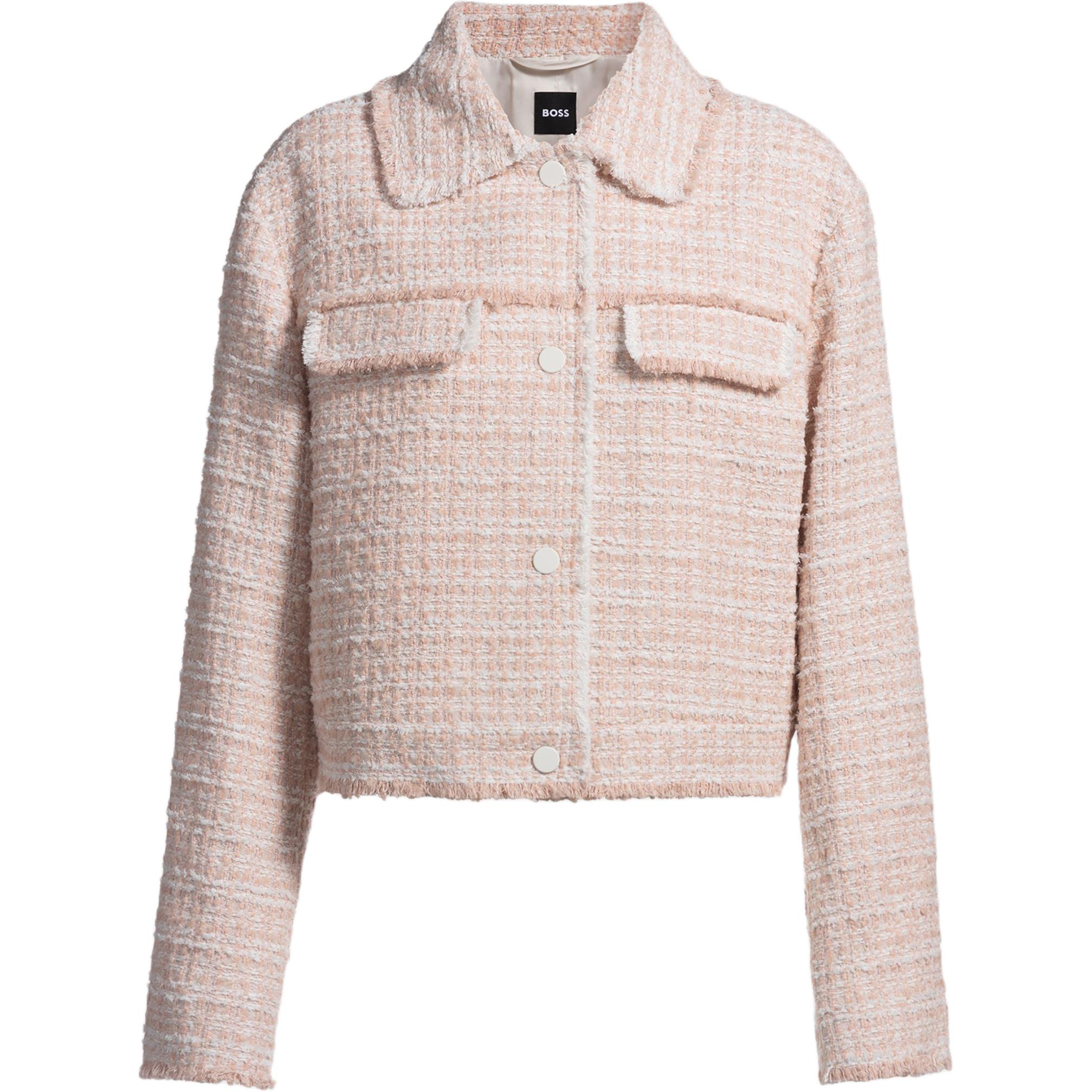 

HUGO BOSS Пиджак в стиле босс твид, Pink