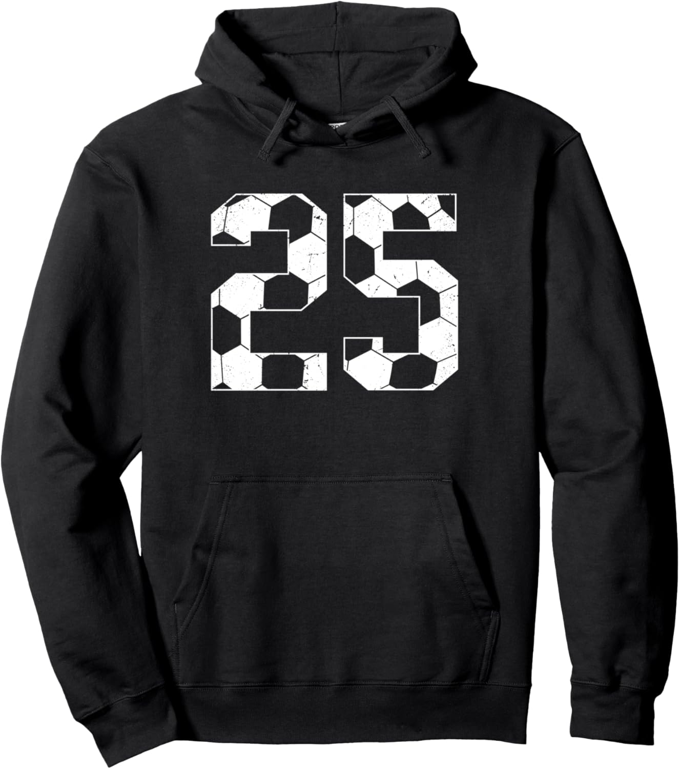 

Худи с надписью «25 лет, мальчик, футболист, футбол» 25 Year Old Birthday Apparel Soccer Boy B-Day, черный