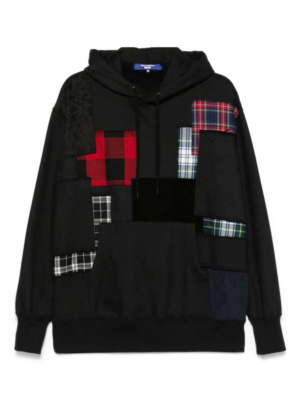 

Худи в технике пэчворк Junya Watanabe MAN, черный