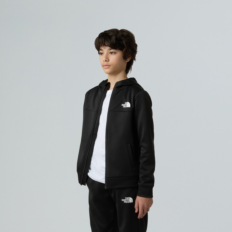 Спортивная толстовка с капюшоном на молнии THE NORTH FACE, черный — фото 3