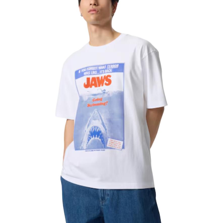 UNIQLO Футболка DABAISHA,LIANMINGKUAN SS25 мужская white — фото 3