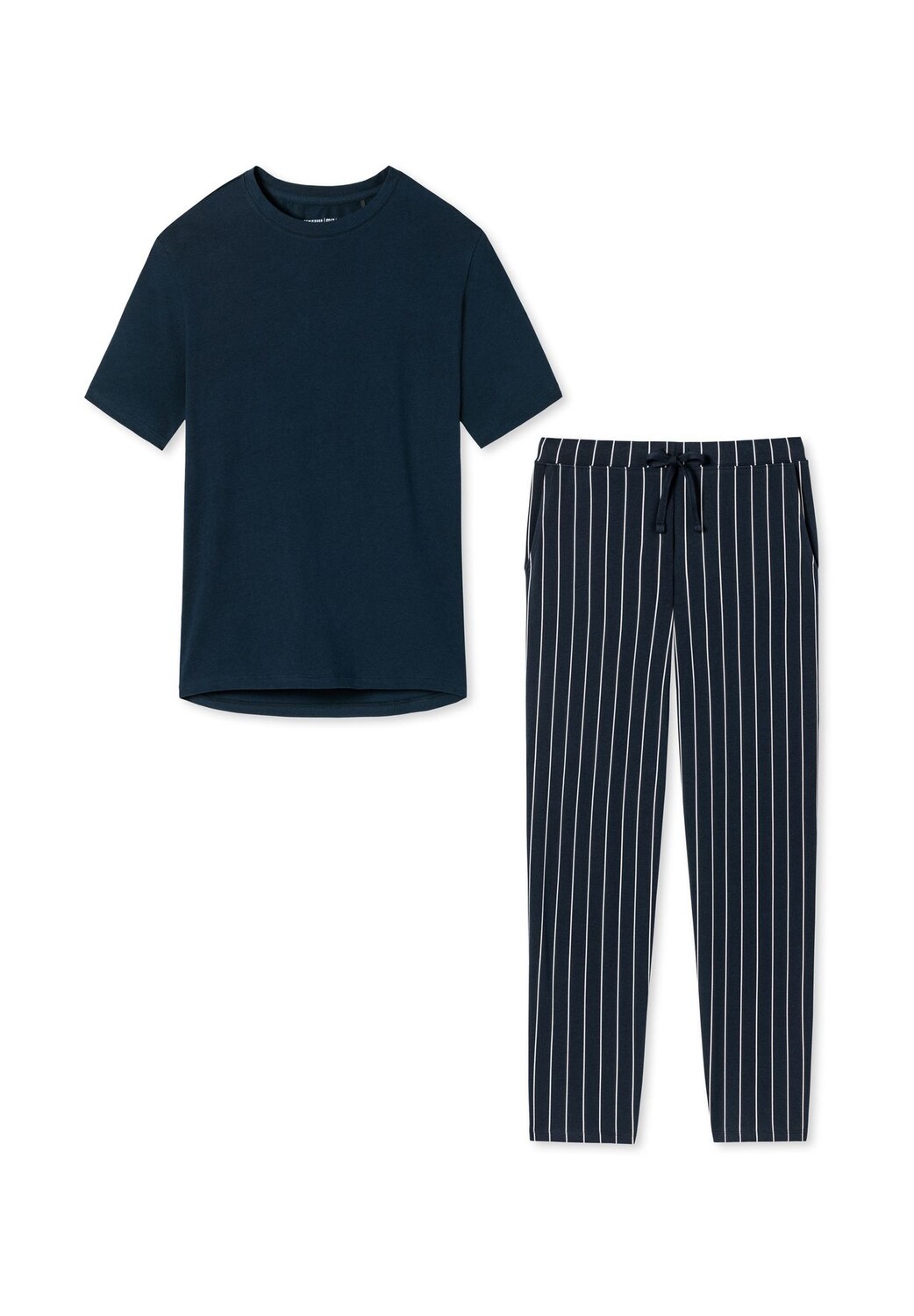 

Пижамы из органического хлопка SCHIESSER, цвет Blau Gestreift Dunkelblau