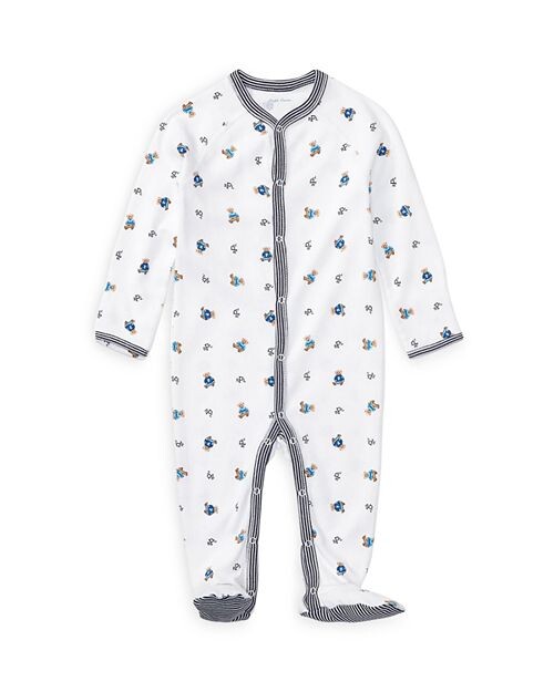 

Футболка Layette с принтом для мальчиков – для малышей Ralph Lauren, цвет White