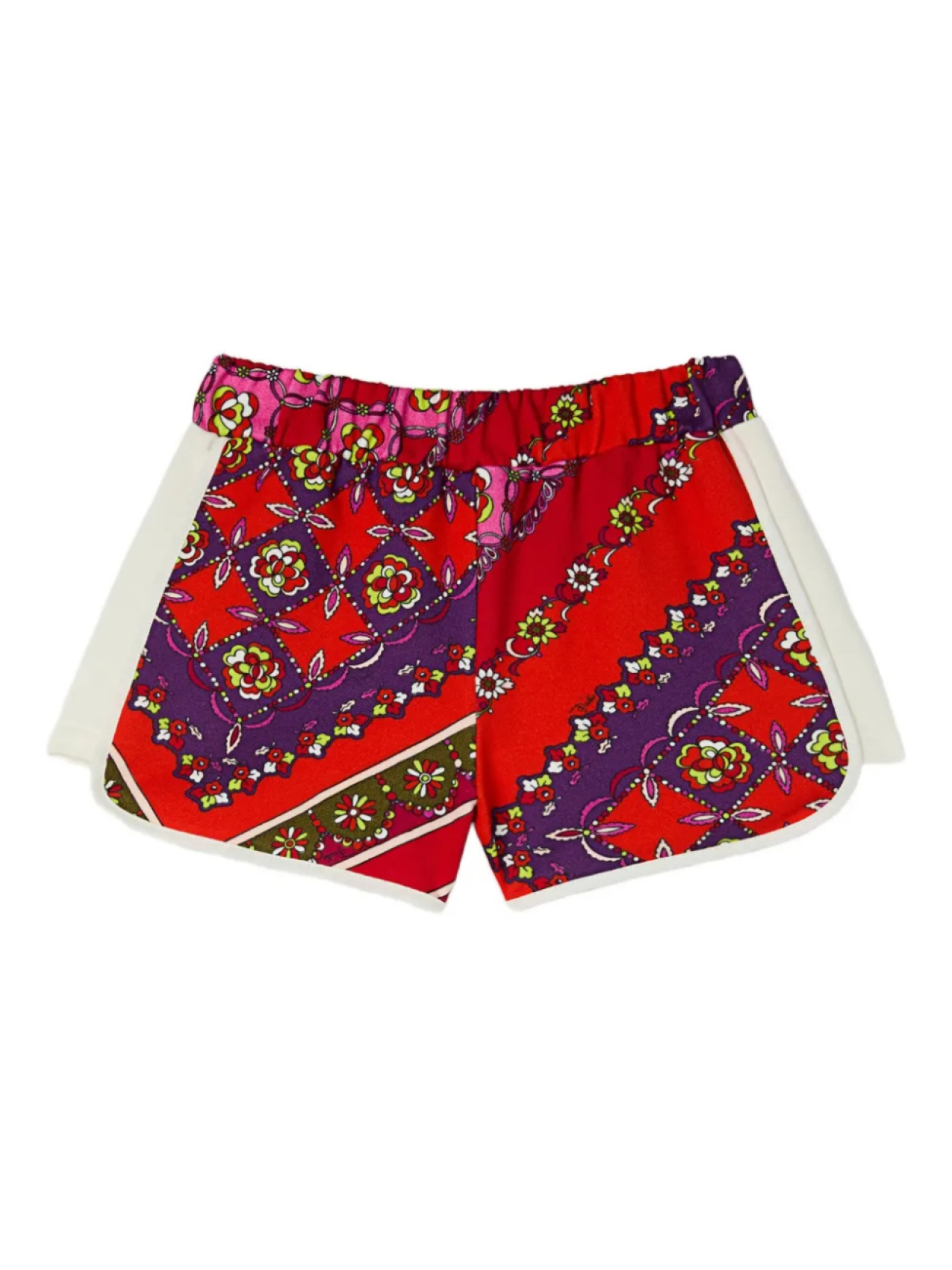 

Шорты с узором «Феста» PUCCI Junior, красный