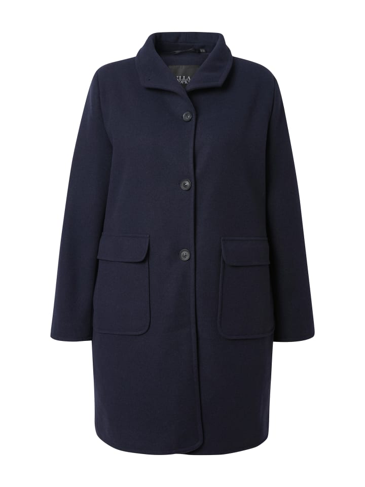 

Синее пальто Ulla Popken