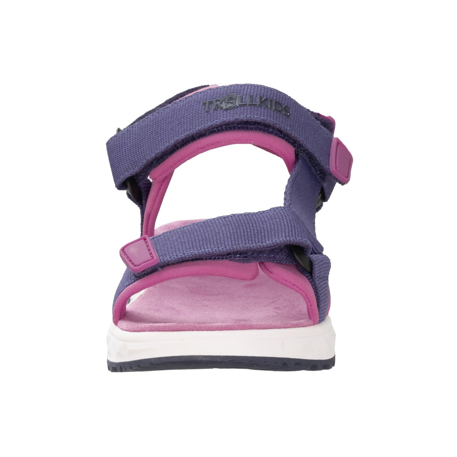 Сандалии Trollkids Kid's Lysefjord Sandal, цвет Mystic Blue/Orange — фото 4