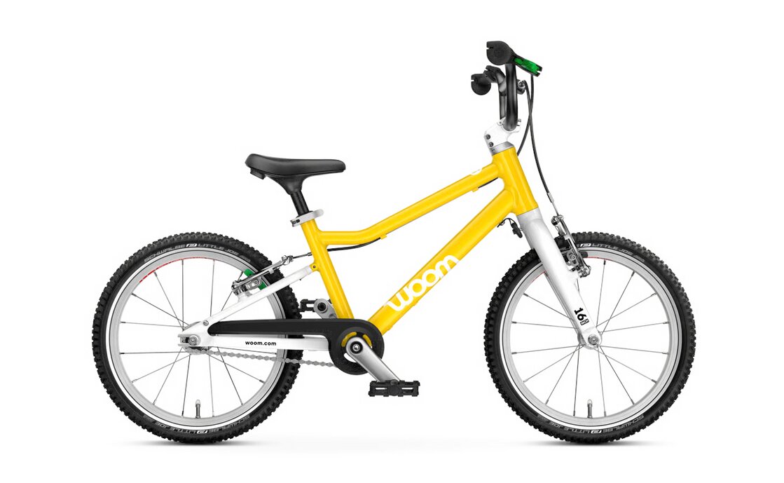 

Детский велосипед WOOM GO 3 - 16 дюймов - 2025, цвет Gelb|vibrant yellow
