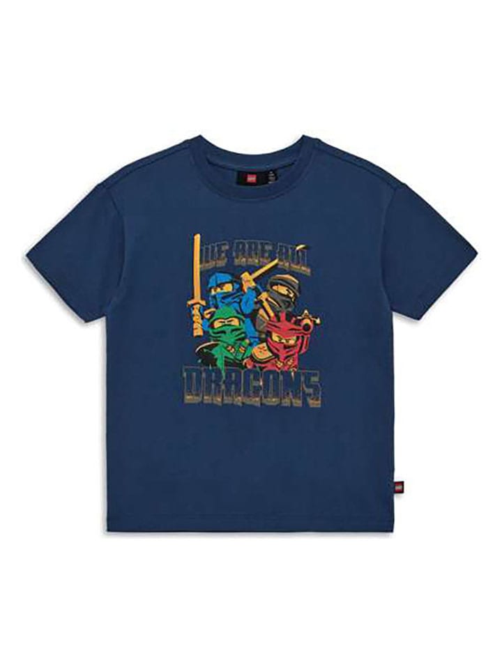 

LEGO Футболка темно-синего/разноцветного цвета