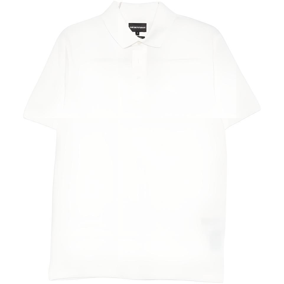 

Поло с коротким рукавом EMPORIO ARMANI, белый
