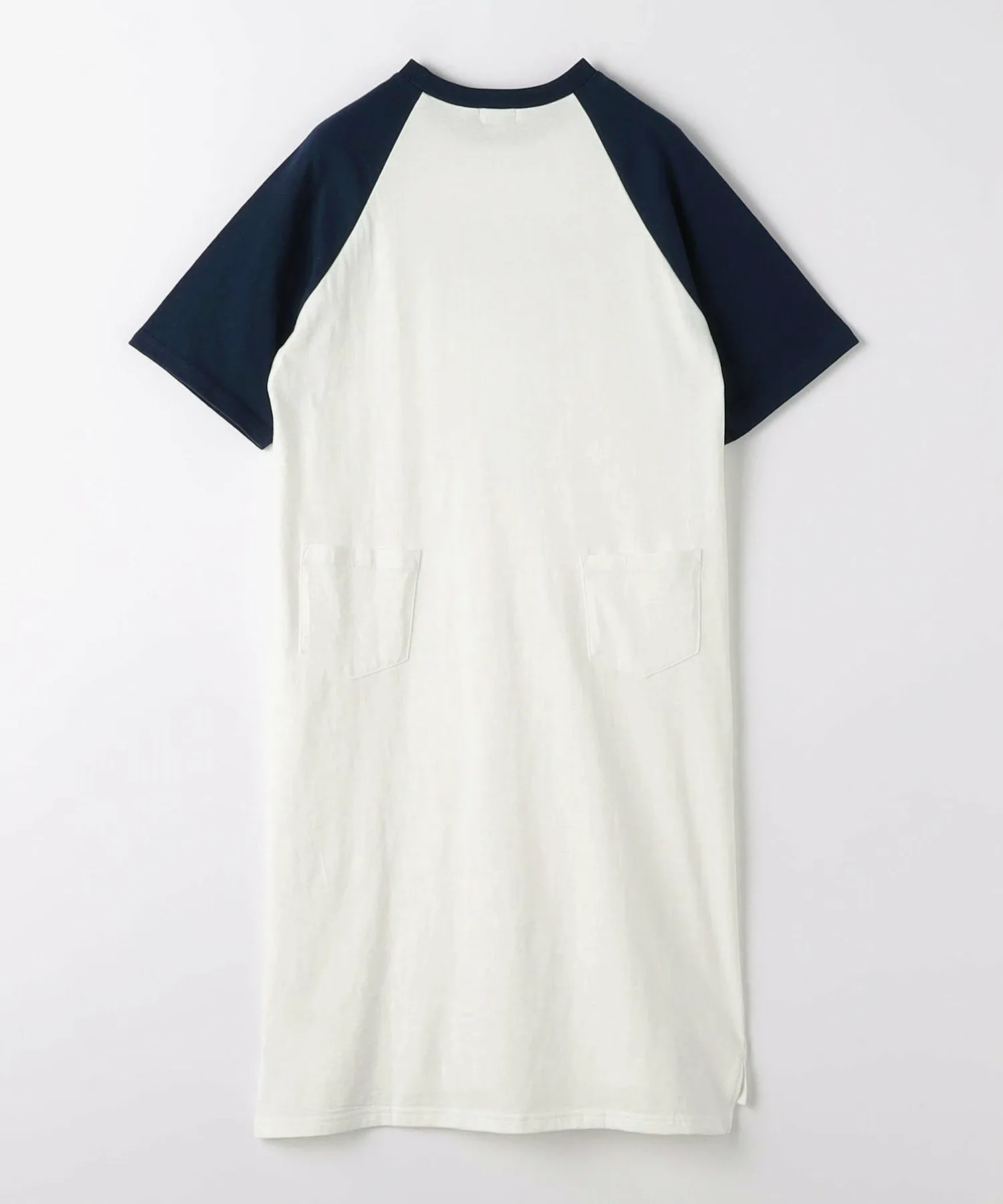 Платье-футболка с рукавами реглан / Детское 140-160 см United Arrows Green Label Relaxing, NAVY — фото 2