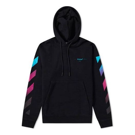 

Толстовка OFF-WHITE AW18 Hooded Pullover Unisex Black, черный