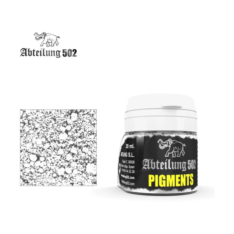 

Пепел Белый, Abteilung 502 - Pigments