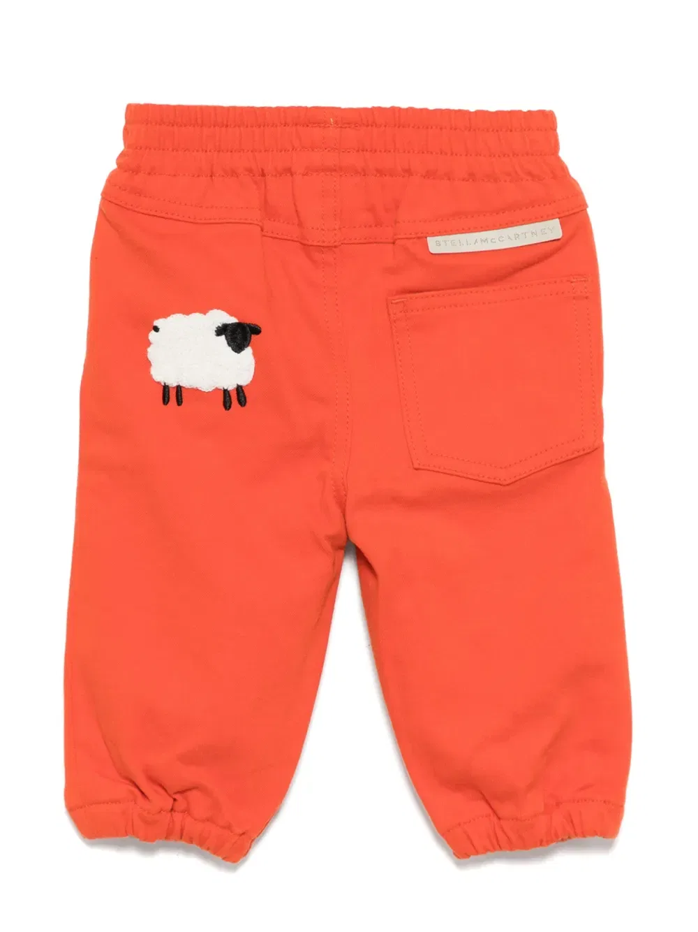 Вышитые спортивные штаны Stella Mccartney Kids, красный — фото 2